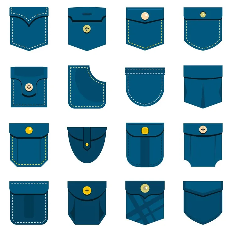 виды карманов